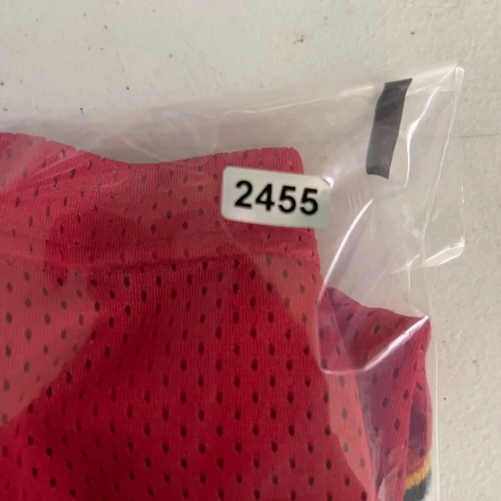 Vintage Gordon's Gin Philippine Basketball Association #6 Will DHA Jersey Red